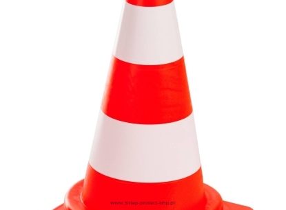 Pachołki drogowe i znaki