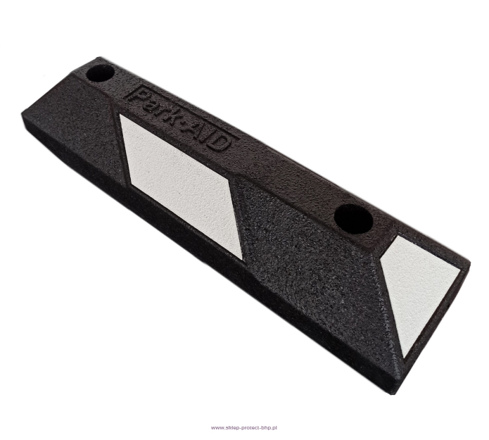 Separator parkingowy U-25b - biała taśma