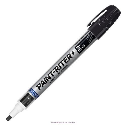 Czarny marker Paint Riter Oily Surface HP