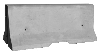 U-14b bariera betonowa BPPS-1 dwustronna separator