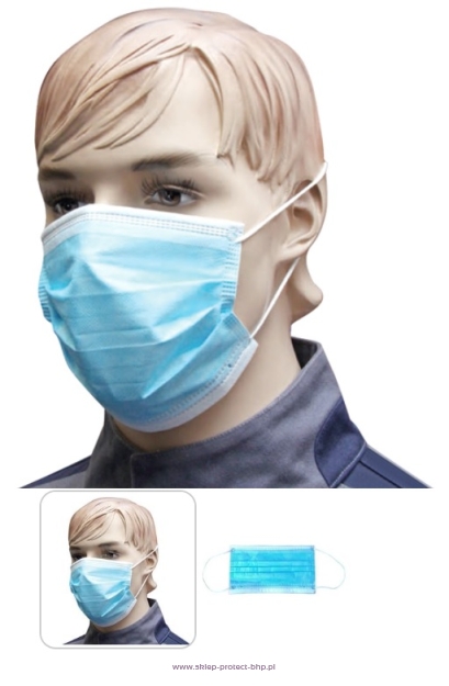 Ochronna maseczka higieniczna (opakowanie 50 szt.)