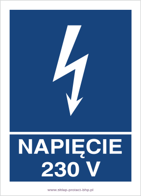 Znak elektryczny HG008