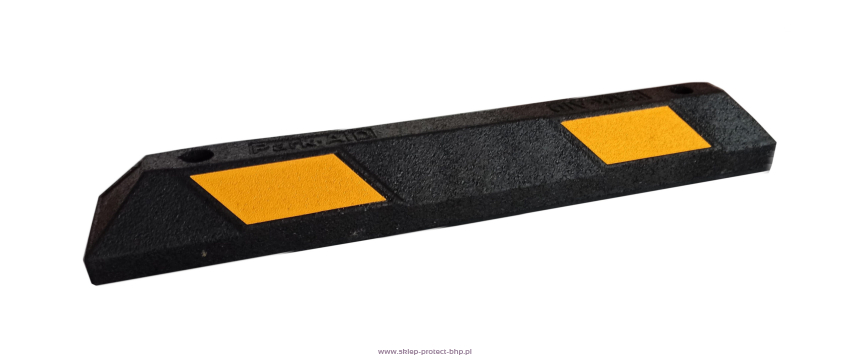 Separator parkingowy U-25b żółto-czarny 900 mm