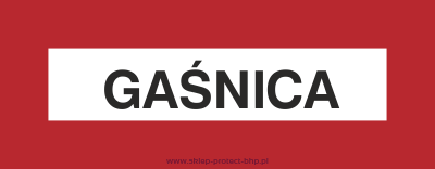 Znak przeciwpożarowy BC109 - Gaśnica