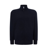 Granatowa bluza męska FULL ZIP JHK