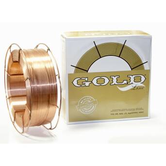 Drut elektrodowy GOLD G3Si1 (SG2) FI=1,6 Szpula koszykowa 15 kg - B300 (K300)