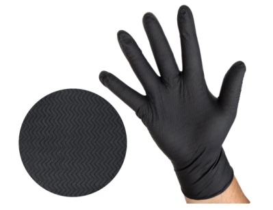 Rękawiczki nitrylowe Tyre M/8 Black 50szt.