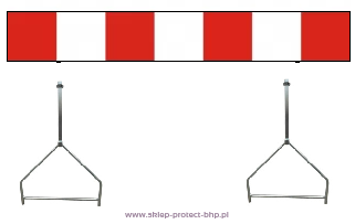 Tablica U-3 1800 x 600 + 2 stojaki