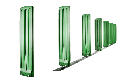 Panel antyolśnieniowy do barier ochronnych 1020x230