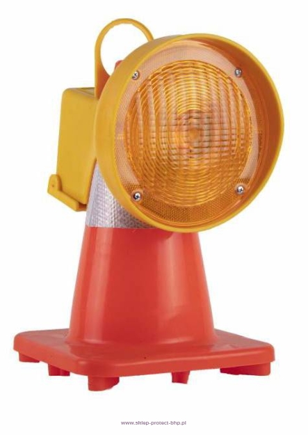 Lampa na pachołek drogowy Conestar 1000 żółta