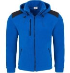 Niebieski męski polar FLRA 340 BUSHOOD PREMIUM