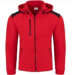 Czerwony męski polar FLRA 340 BUSHOOD PREMIUM