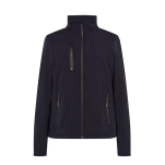 Granatowa damska kurtka SOFTSHELL JHK