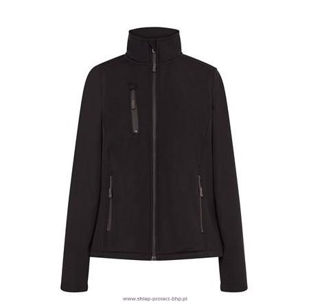 Czarna damska kurtka SOFTSHELL JHK
