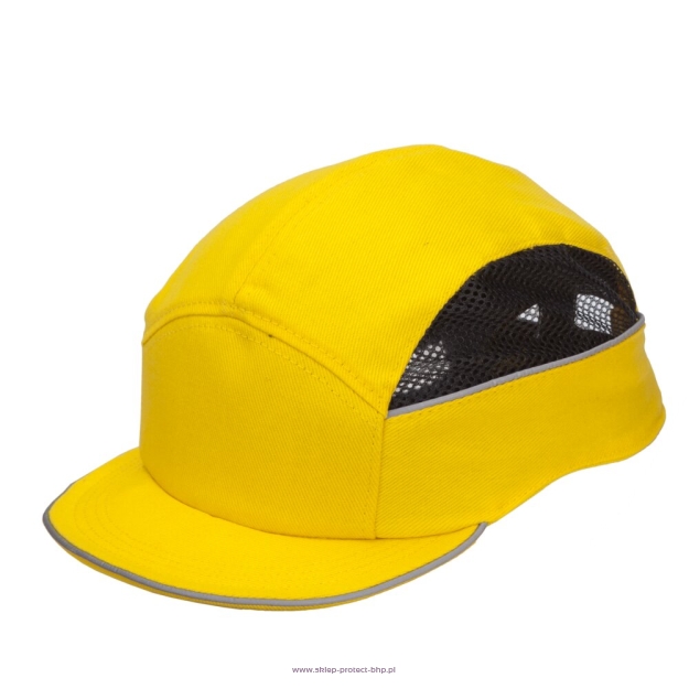 Żółty lekki hełm przemysłowy Cuppie 4
