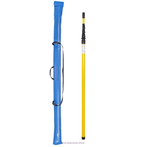 DT 200 UDI - Drążek izolacyjny teleskopowy z końcówką UDI maks. napięcie znamionowe 440 kV, maks. dł. 8180 mm