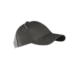 Szara CZAPKA 6p - ZAPIĘCIE NA RZEP JHK