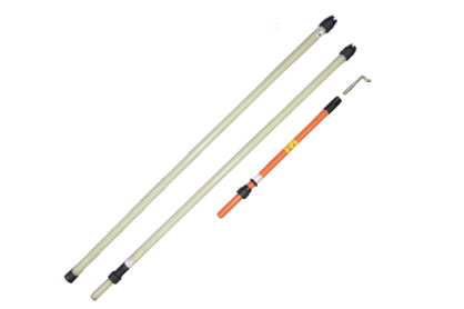 Trakcyjny drążek uziemiająco-odłącznikowy TDO-4-B dł. transportowa 1,7m 4kV