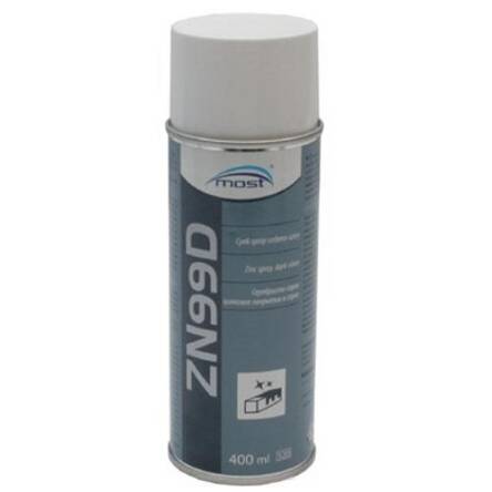 Powłoka cynk srebrno-szara ZN99D MOST Spray 400 ml