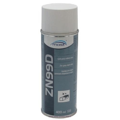Powłoka cynk srebrno-szara ZN99D MOST 400 ml