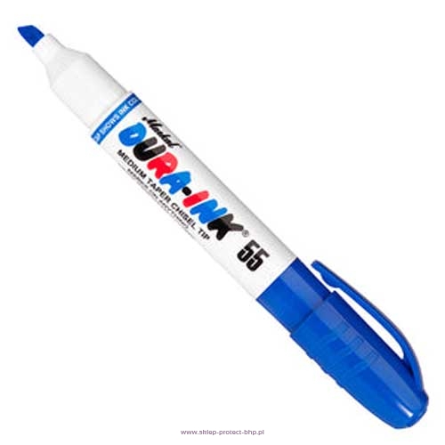 Niebieski marker ze średnią końcówką DURA-INK 55