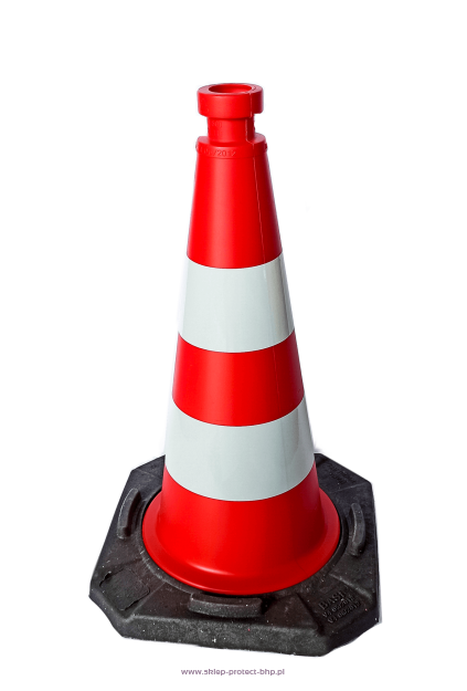 Pachołek drogowy PVC 50 cm I gen ciężki