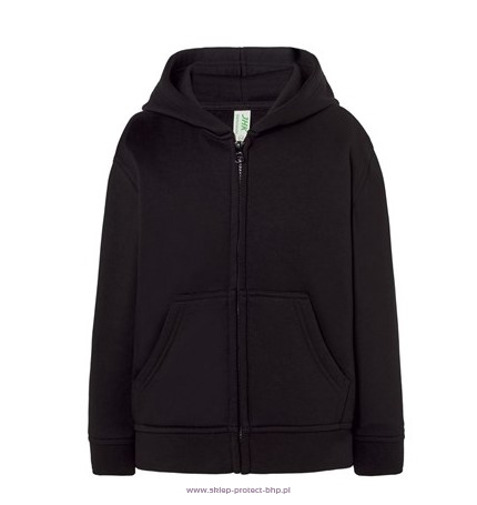 Czarna bluza dziecięca KID HOODED JHK