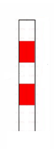 Słupek blokujący U-12c dekiel spawany