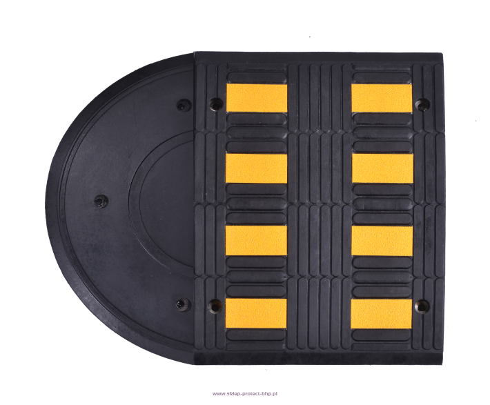 Czarno-żółty próg zwalniający 3M - element środkowy