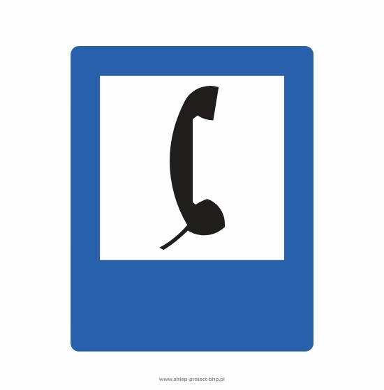 Znak D-24 telefon