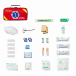 Profesjonalna Apteczka samochodowa AS-I - zawartość