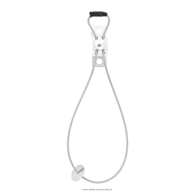 AT 192 - Punkt kotwiczenia dla dachów stromych (punkt kotwiczenia + zestaw montażowy do drewna 2 szt. 10x100 stal galwanizowana)