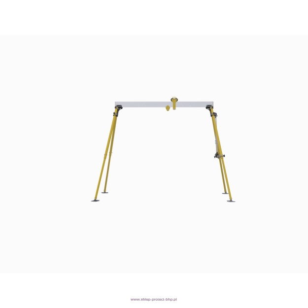 Czwórnóg aluminiowy z belką dł. 2 m ALUQUAD