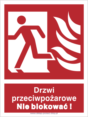 Znak przeciwpożarowy BC057