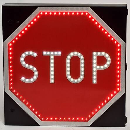 Znak aktywny STOP B-20
