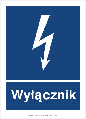 Znak elektryczny HG009
