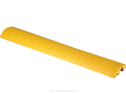 Gumowa osłona kabli żółta 1200x210x65 mm