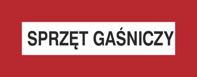 Sprzęt gaśniczy - Znak przeciwpożarowy - BC113