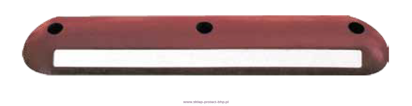 Czerwono-biały hol-separator 70 cm