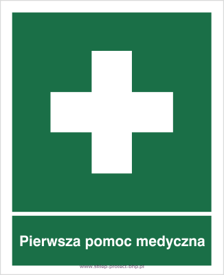 Znak ewakuacyjny AF003