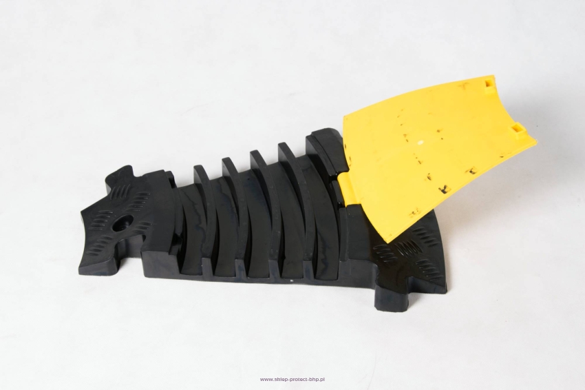 Gumowa osłona kablowa 5-kanałowa - narożnik