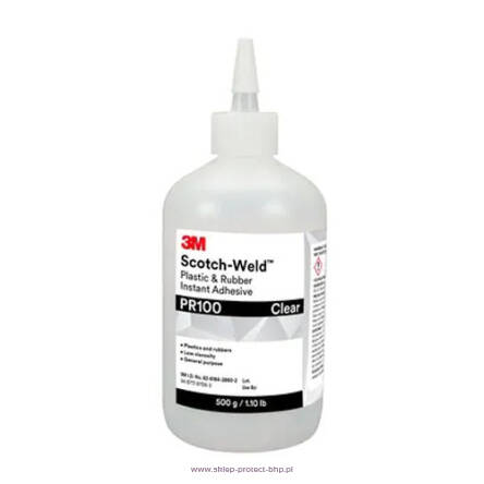 3M™ Scotch-Weld™ Klej cyjanoakrylowy do tworzyw sztucznych i gumy PR100 (20 g)