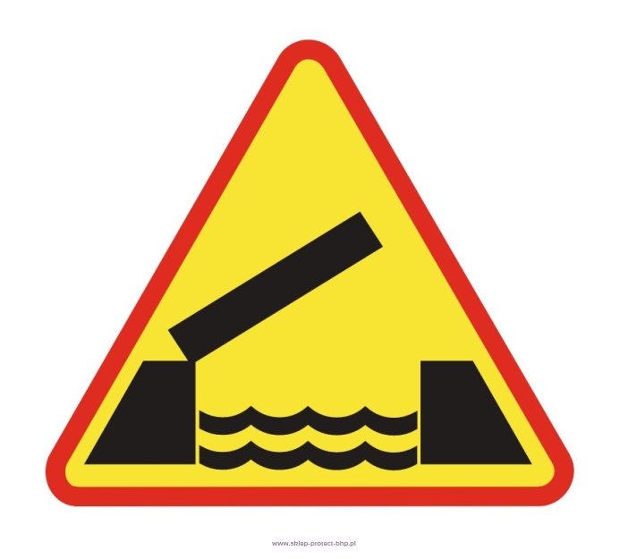 Znak A-13 ruchomy most