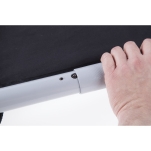 DX 040 - Nosze aluminiowe składane - bawełniane - zamykanie stelaża