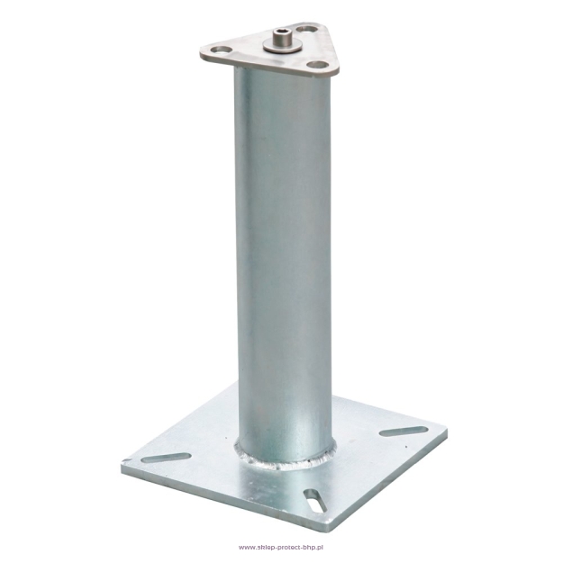 Słupek kotwiczący wysokość 400 mm (punkt kotwiczenia + zestaw montażowy do betonu 4 szt. HST2-R M12x115/20 stal nierdzewna) PROTON 1