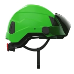 Zielony przemysłowy hełm ochronny ATRA 40