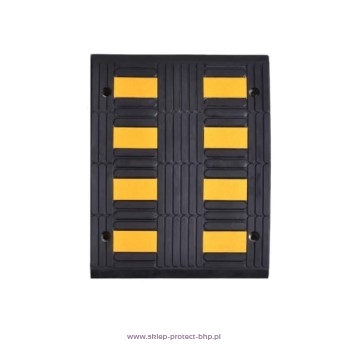 Próg podrzutowy M5 - czarno/żółty element środkowy