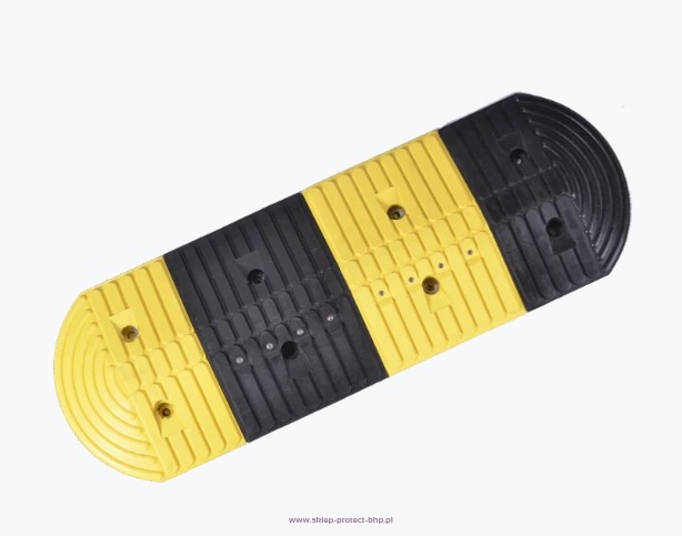 Żółty próg podrzutowy - element skrajny