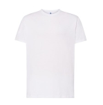 Biały T-SHIRT MĘSKI TSRA 150 REGULAR 