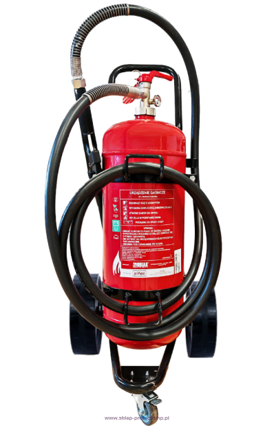 MOBIAK GAŚNICA PRZEWOŹNA, URZĄDZENIE GAŚNICZE 25L do gaszenia baterii litowych i akumulatorów Li-ion - HYDROGEL